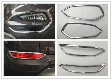 Harga yang bagus ABS Chromed Fog Lamp Bezel Untuk Hyundai Tucson IX35 2015 Frame Foglight on line