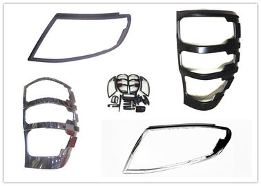 Harga yang bagus 2012 2014 Ford Ranger T6 lampu depan Bezel, ABS Chrome Penutup lampu depan on line