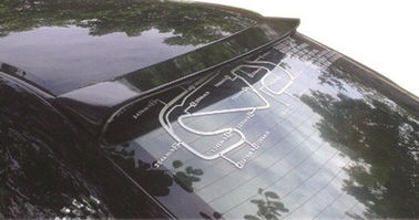 Harga yang bagus Spoiler atap belakang untuk Toyota Corolla 2006 - 2011 Proses cetakan ledakan plastik ABS on line