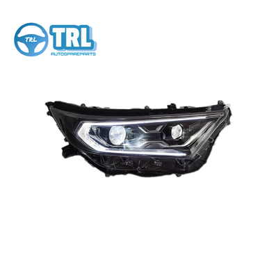 Harga yang bagus Toyota Rav4 Lampu depan Plastik Putih / Chrome / Hitam LED / Lampu Mobil Halogen on line