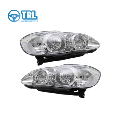 Harga yang bagus 8111002360 Toyota Corolla US LE CE Lampu depan Dan lampu belakang Chrome Halogen Untuk Mobil Model 8111002190 on line