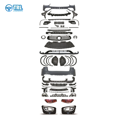 Harga yang bagus Mercedes Benz GLC W256 2016-2019 Upgrade ke AMG Plastik/Baja Kit Full Body untuk Modifikasi Karoseri Mobil Membuat Transformasi Ultimate on line