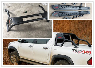 Harga yang bagus Toyota Hilux Revo 2016 Gaya TRD Baja Bar Langkah Sisi Dan Baja Roll Cage on line