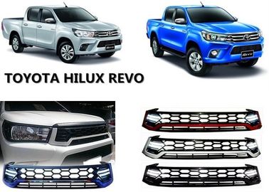Harga yang bagus Produsen Mengoptimalkan Grille Depan Dengan Lampu Bergerak Di siang hari Untuk Toyota Hilux Revo 2015 2016 on line