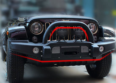 Harga yang bagus Upgrade AEV Type Steel Front Bumper Auto Spare Parts Untuk Wrangler 2007 - 2017 on line
