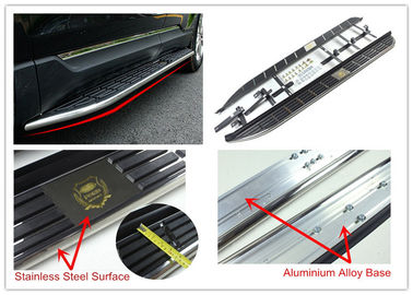 Harga yang bagus Ford New EDGE 2015 2017 Vogue Style Running Boards Langkah Sisi Baja on line