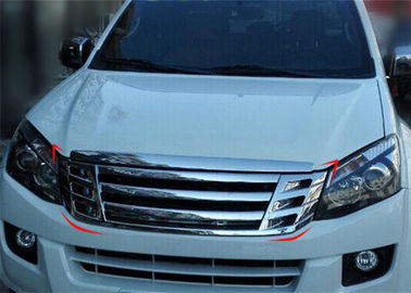 Harga yang bagus ISUZU D-MAX 2012 2013 2014 2015 Modified Front Grille, Hitam dan Chrome on line