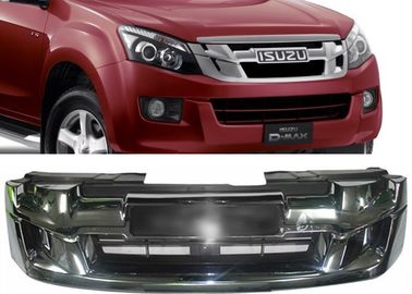 Harga yang bagus ISUZU D-MAX 2012 2013 2014 2015 OE Style Chromed Front Grille dengan huruf merah on line