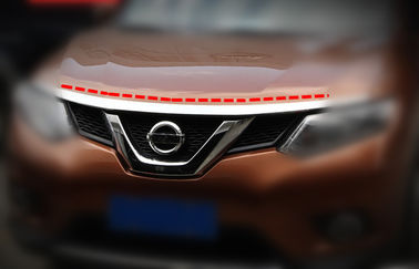 Harga yang bagus NISSAN X-TRAIL 2014 Auto Body Trim Parts ABS Chromed Bonnet Trim Strip on line