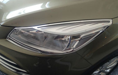 Harga yang bagus 2 Piece Kit Chrome Lampu Depan bezel dan Taillight Molding untuk 2013 / 2015 Ford Kuga Escape on line