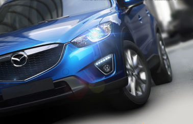 Harga yang bagus Lampu Bergerak Di siang hari untuk MAZDA CX-5 2012 2013 2014 Lampu Bergerak LED DRL on line