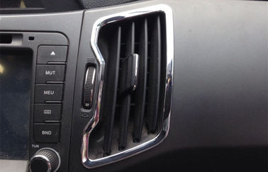 Harga yang bagus Custom Auto Interior Trim Parts KIA Sportage R 2014 Inner Chromed Air Outlet Cover on line