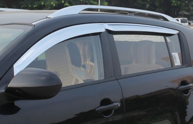 Harga yang bagus Semua Chrome Sun Visors Vent Shade / Penjaga Jendela Hujan untuk KIA SPORTAGE R 2010 2011 2012 2013 2014 on line