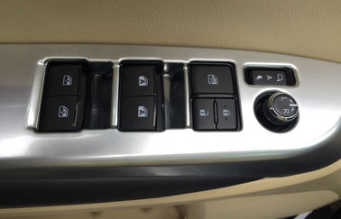 Harga yang bagus Chrome Auto Interior Trim Parts For Highlander Kluger 2014 2015 Penutup Switch Jendela on line