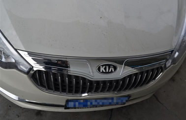 Harga yang bagus ABS Chrome Auto Body Trim Parts Untuk KIA K3 2013 2015, Bonnet Trim Strip on line