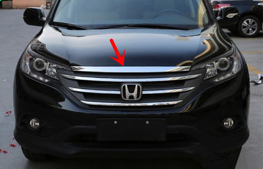 Harga yang bagus Plastik ABS Auto Body Parts Untuk Honda CR-V 2012, Crome Bonnet trim strip on line