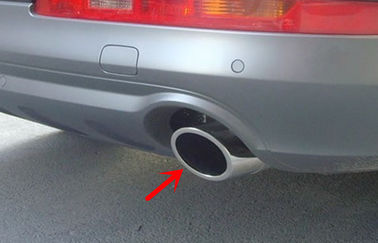 Harga yang bagus Baja tahan karat suku cadang mobil Tail Muffler Tutup pipa ventilasi untuk Audi Q7 on line