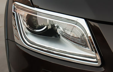 Harga yang bagus Customized ABS Chrome Headlight Bezels Untuk Audi Q5 2013 2014 on line