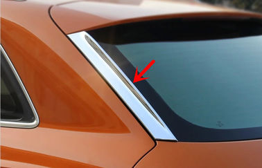 Harga yang bagus Audi Q3 2012 jendela mobil trim, plastik ABS kromasi belakang jendela garnisun on line